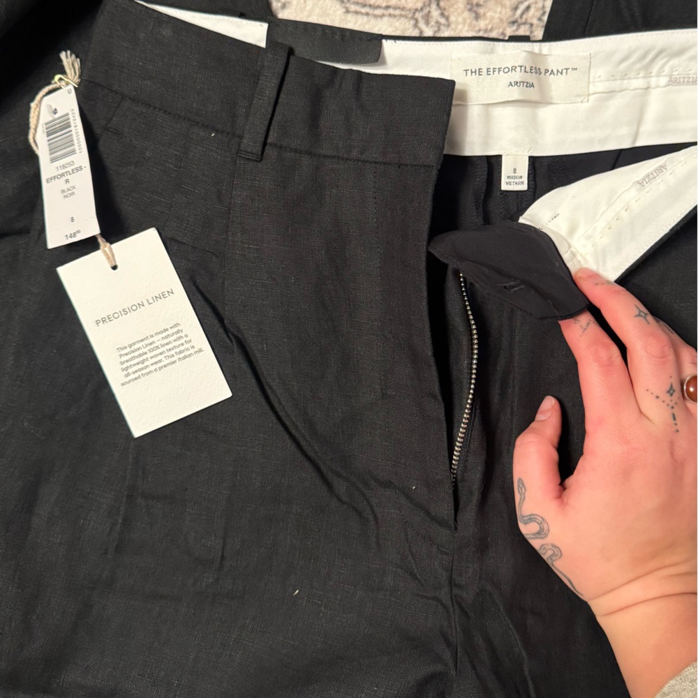 Aritzia Black Tailored Trousers